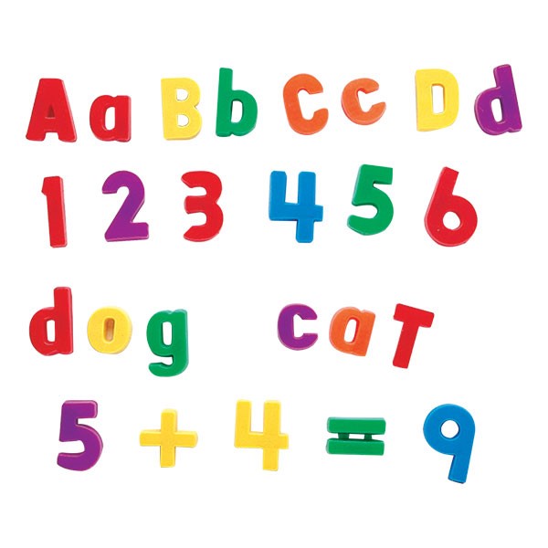 Magnetic Alphabet & Numbers